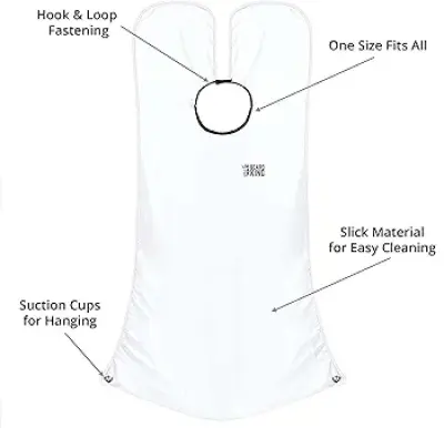 BEARD KING Beard Bib Apron  Shaving Set for Dad  As Seen on - Thumbnail 3