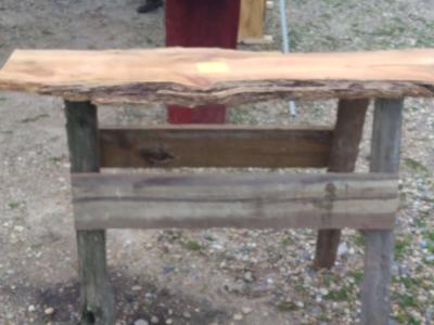 handmade rough cut furniture - Thumbnail 2