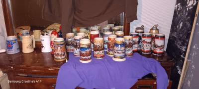 Budwiser beer steins - Thumbnail 2