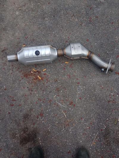 exhaust for 2003 Ford f150 from manifold to flange complete - Thumbnail 4