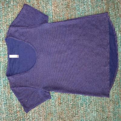 Navy Blue top with stripes - Thumbnail 3