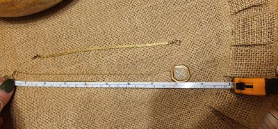 necklace and anklet