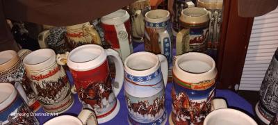 Budwiser beer steins - Thumbnail 4