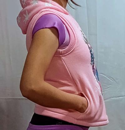 chaleco aborregado para nia - Thumbnail 3