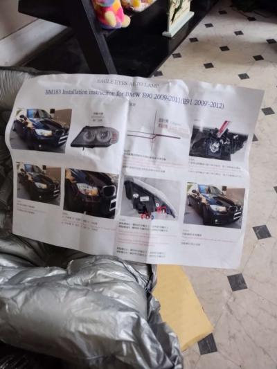 2011 BMW right side headlight - Thumbnail 2