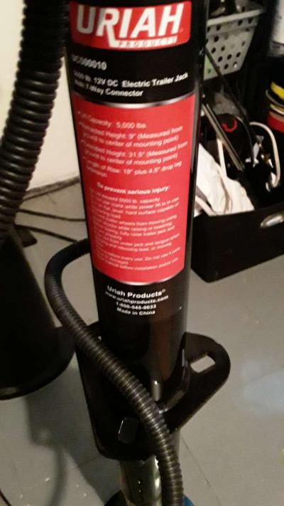Electric Trailer Jack