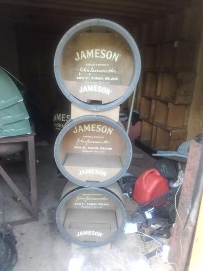Jameson Whiskey Barrel Display - Thumbnail 4
