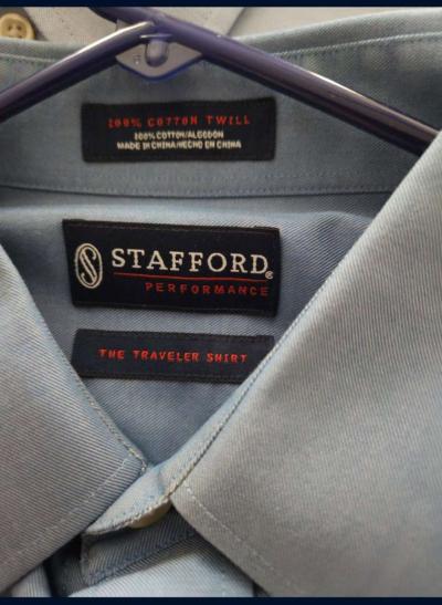 2 Mens Dress Shirts 2XL - Thumbnail 4