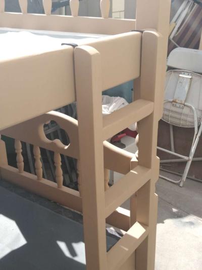 solid wood Bunk bed with box spring - Thumbnail 3