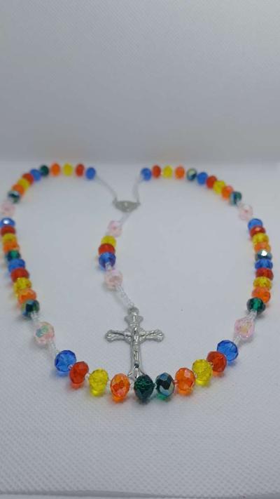 rainbow colors rosary - Thumbnail 5