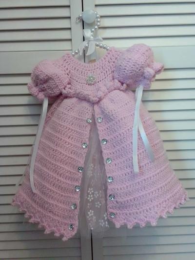Baby Easter or sip and see party dress - Thumbnail 3
