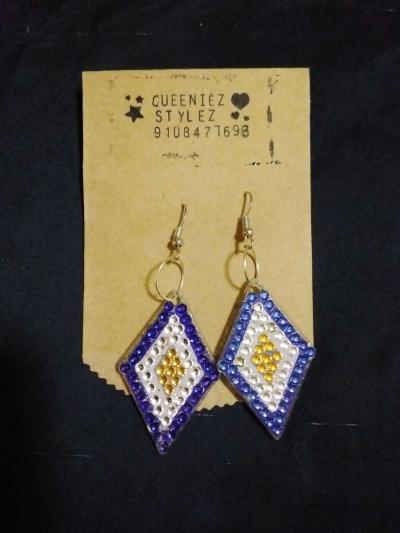 hand made ear rings 5 each - Thumbnail 4