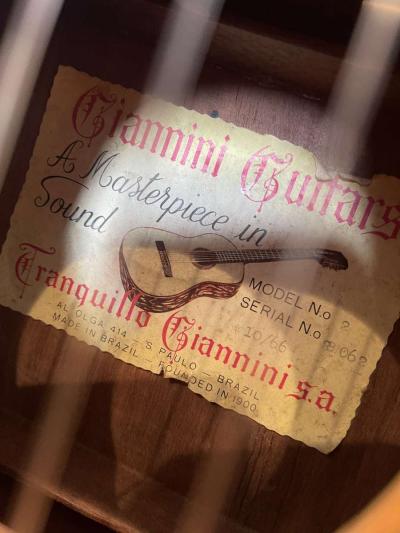 vintage Giannini masterpiece guitars guitar - Thumbnail 2