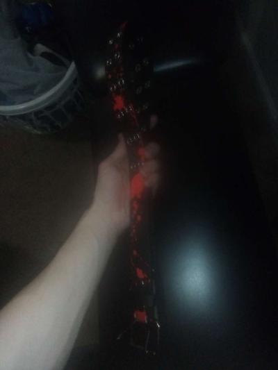 brand new small sized Zumiezs bloodstain belt - Thumbnail 2