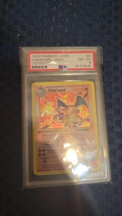 1st edition hol charizard card - Thumbnail 2