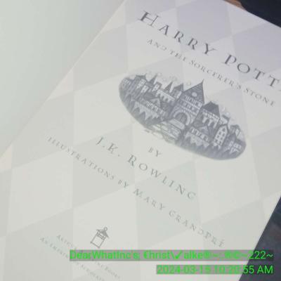 Original Harry Potter Hard back book - Thumbnail 3