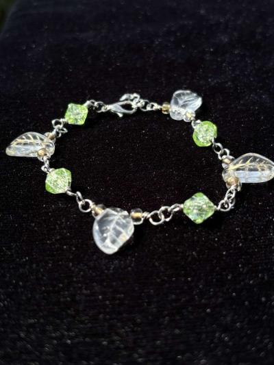handmade glass beaded bracelet - Thumbnail 2