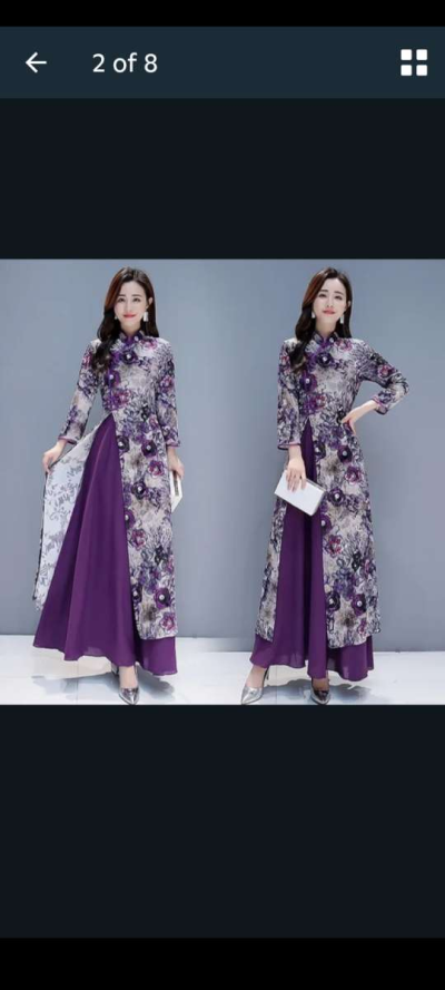 Traditional Asain Womens Outfit - Thumbnail 3