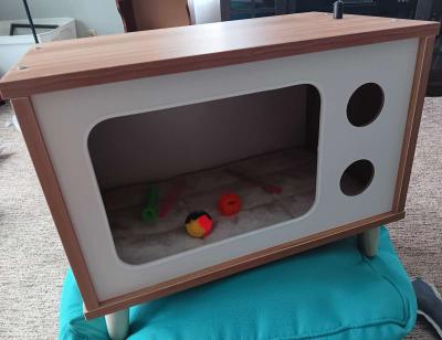 cat bed house toys and scratch pad - Thumbnail 3