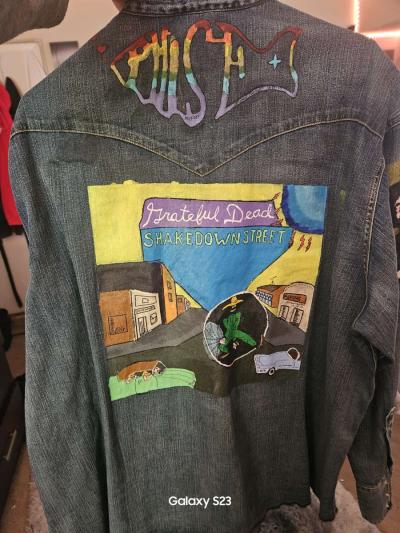 GRATEFUL DEAD Jean jacket 2xl - Thumbnail 2