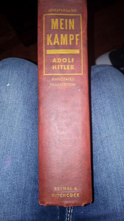 MEIN KAMPF ADOLPH HITLER 1939 BOOK - Thumbnail 2