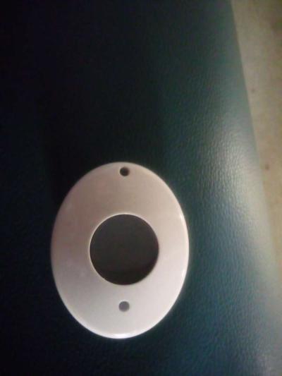 Medical alert push button necklace
