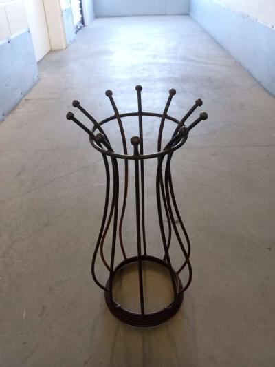 the decorative vase of steel - Thumbnail 4