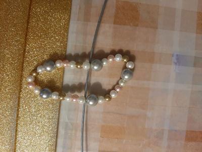 Faux Pearl Bracelet - Thumbnail 4