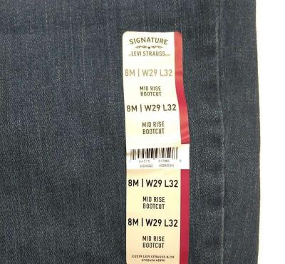 Levis Size 29 x 32 Mid Rise Bootcut Jeans NWT - Thumbnail 4