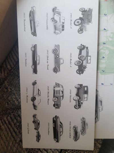 Ford motors classic collections 2006 AD calander - Thumbnail 4