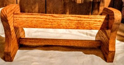 Wooden Doll Bench - Thumbnail 5