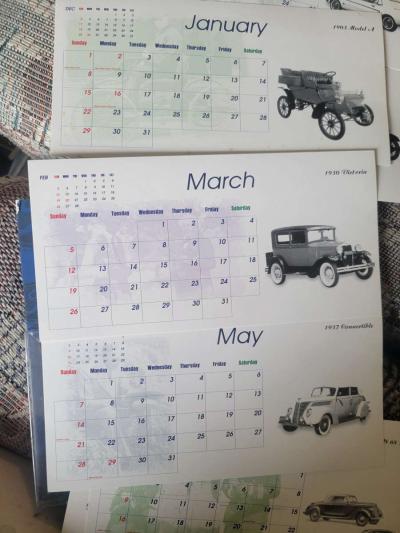 Ford motors classic collections 2006 AD calander - Thumbnail 5