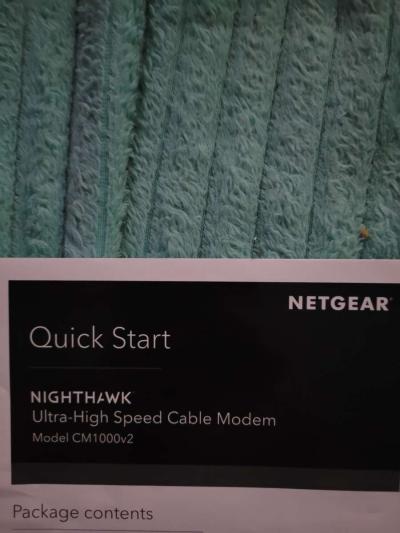 Nighthawk Netgear cable modem - Thumbnail 4