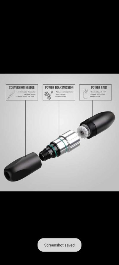 tattoo machine kit with case - Thumbnail 4