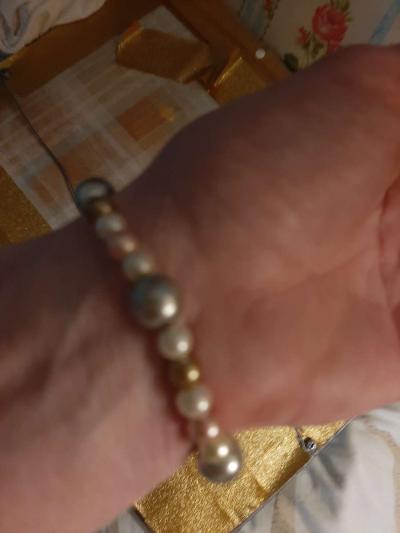 Faux Pearl Bracelet - Thumbnail 3
