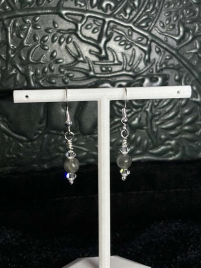 Arctic Moon Earrings - Thumbnail 2