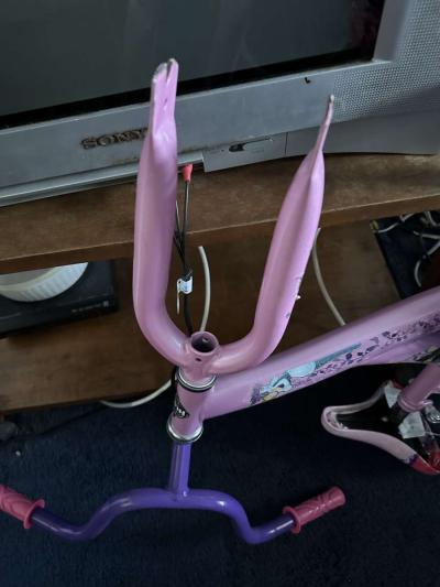 little mermaid youth bike - Thumbnail 2