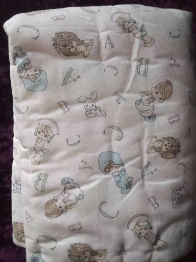 Prescious moments baby blanket reversible sides - Thumbnail 2