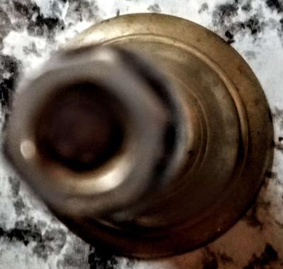 Brass Bell with Wooden Handle - Thumbnail 2