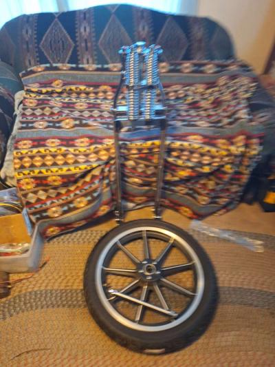 brand new springer4over plus mag wheel 19 inch w new tire - Thumbnail 2