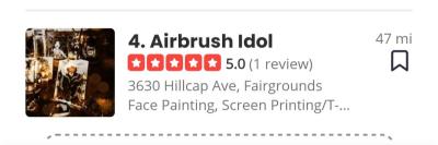 Airbrush Art and Party Event Favors - Thumbnail 6
