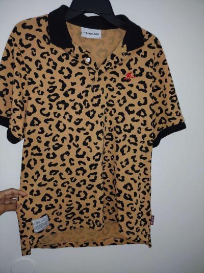 Arthur Ashe Leopard 1968 Tennis Tee - Thumbnail 2