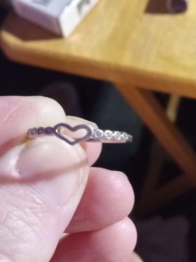 2 sterling silver rings - Thumbnail 2