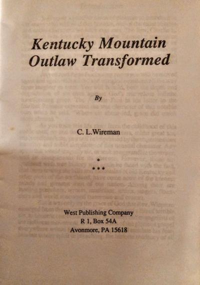 Kentucky Mountain Outlaw Transformed by CL Wireman - Thumbnail 2