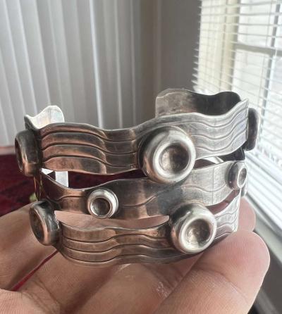 old Vintage Solid Sliver Bangle for hand - Houston, Texas