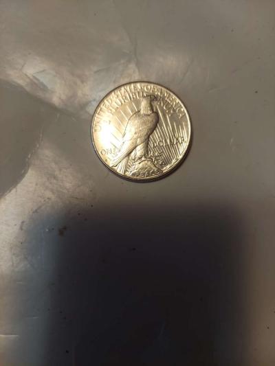 This is a nineteen twenty six s peace dollar Van four harder - Thumbnail 2