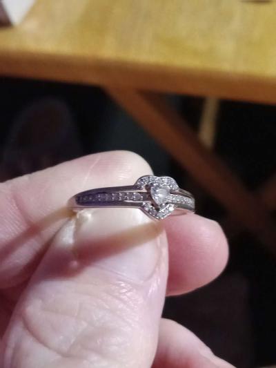 2 sterling silver rings - Thumbnail 3
