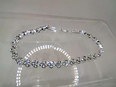 Rhinestone bracelet and earrings sey - Thumbnail 6