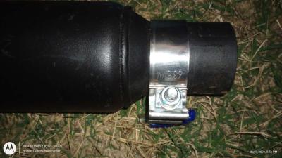Harley Davidson Black Exhaust Pipe - Thumbnail 2