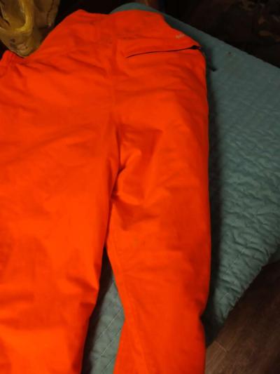 New mens orange specialty overalls - Thumbnail 6